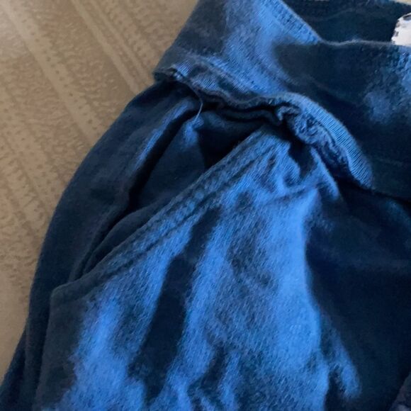 Mish Boys Blue Cargo Sweat Drawstring Shorts - Picture 3 of 6